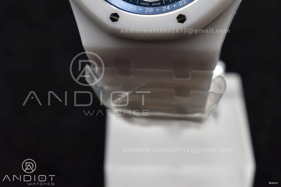 White Calendar Best Ceramic APSF Bracelet Edition 26579cb A5134 Oak Ceramic Perpetual on Royal 0425